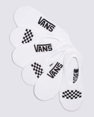 Vans Kids Classic Canoodle Socks (3 Pairs) (white/black) Youth White