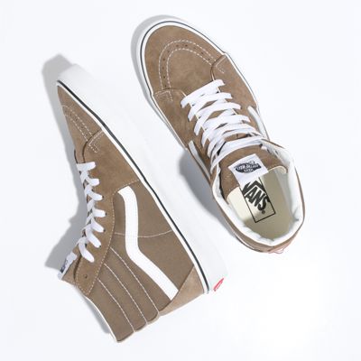 high top brown vans