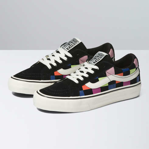 Oversized Check Sk8-Low Reissue VR3 SF Shoe