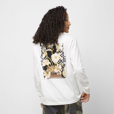 Vans Wrapped Bff Long Sleeve Tee(marshmallow)