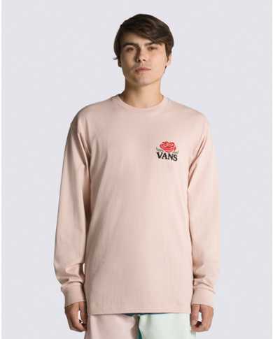 Vans Logo Rose Long Sleeve T-Shirt