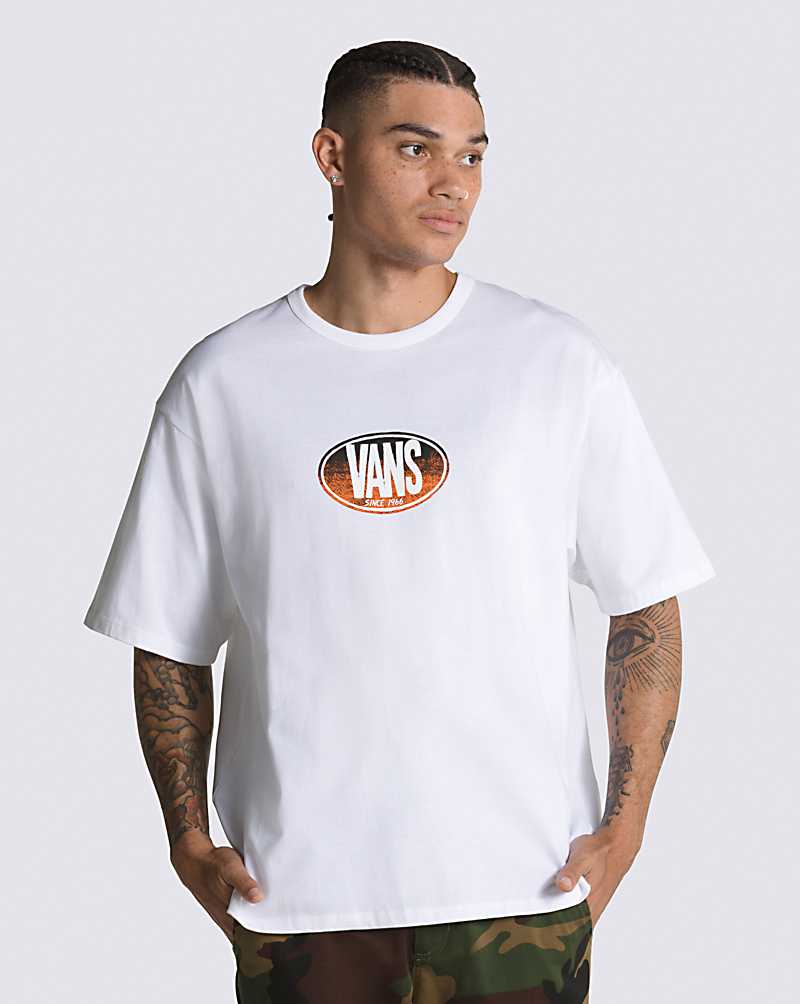Off The Wall Gradient Logo Loose T-Shirt
