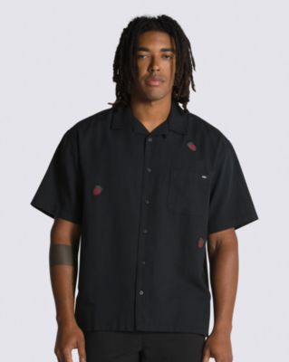 Strawberry Buttondown Shirt(Black)