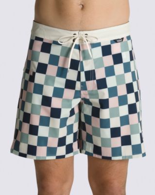 The Daily Check 17 & apos;' Boardshorts(Antique White)