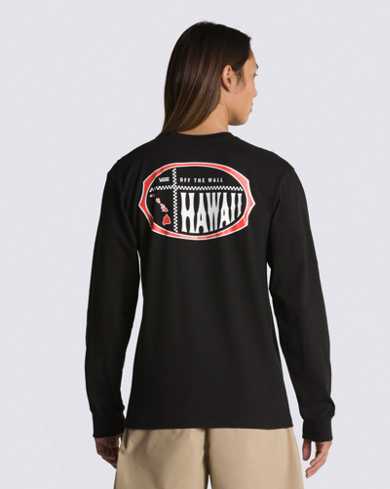 Hawaii Islands Logo Lock Up Long Sleeve T-Shirt