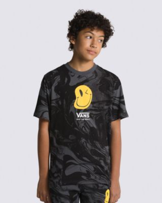 Vans Kids Marble T-shirt(black)
