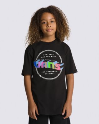 Vans Kids Digital Flash T-shirt(black)
