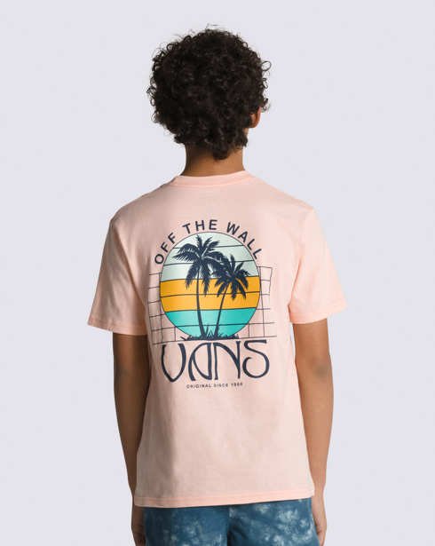 Vans Kids Great Palm T-Shirt (Tropical Peach)