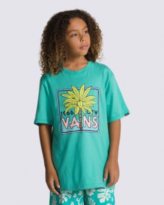 Vans Kids '66 Palm T-shirt(waterfall)