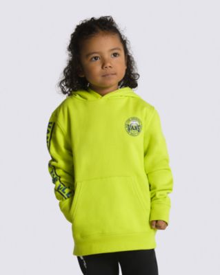 Vans Little Kids Off The Wall Company Pullover Hoodie(evening Primrose)