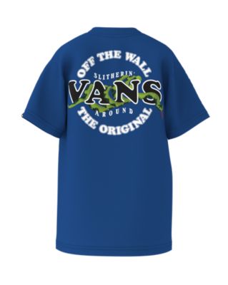 Little Kids Vans Snake T-Shirt(True Blue)