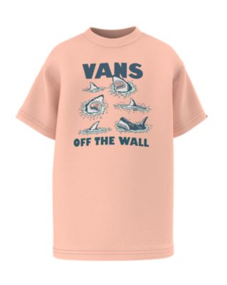 Vans Little Kids Sharky Seas T-shirt(tropical Peach)