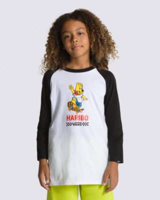 Vans X Haribo Kids Raglan T-Shirt(White/Black)