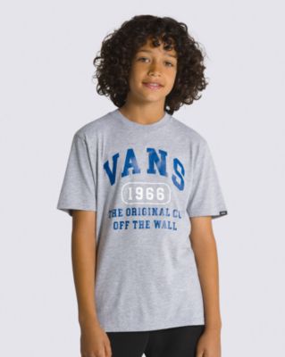 Vans Kids Block Hit T-shirt(athletic Heather)
