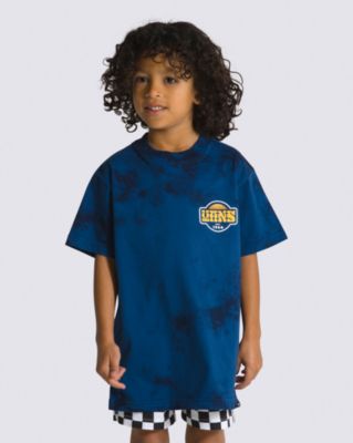 Vans Little Kids Topsun Tie Dye T-shirt(true Blue)