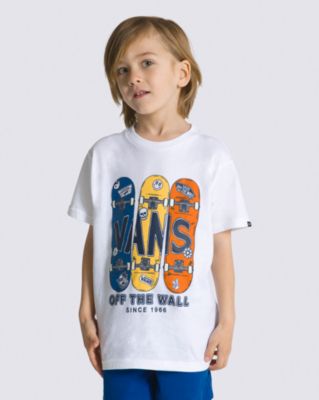Vans Little Kids Boardview T-shirt(white)
