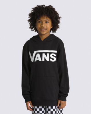 Vans Boys Classic Pullover Hoodie (8-14 Years) (black) Boys Black, Size L