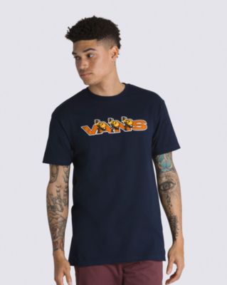Vans Marching Logo T-shirt(navy)