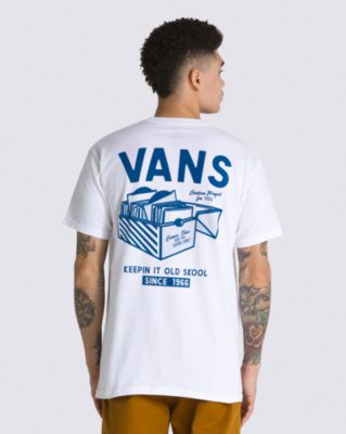 Vans Record Label T-Shirt(White)