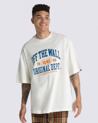 Vans Off The Wall Athletic Dept T-shirt(marshmallow)