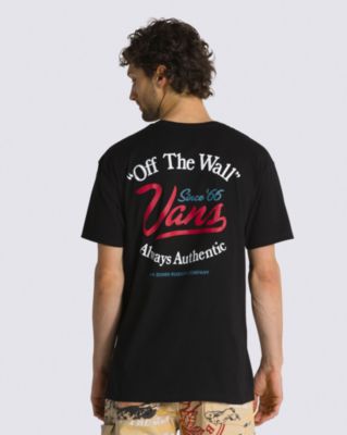 Vans Gas Station Logo T-shirt(black)