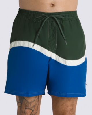 Vans Primary Solid Elastic 17 & Apos;' Volley Shorts(mountain View/true Blue)