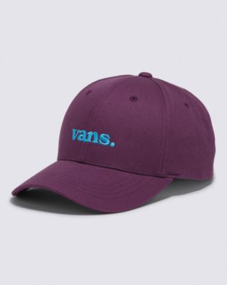 Vans 66 Structured Jockey Hat (blackberry Wine) Unisex Purple