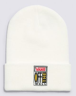 Vans Ave Tall Cuff Beanie (white) Unisex White