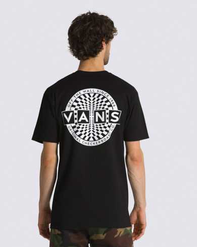 Warped Checkerboard Logo T-Shirt