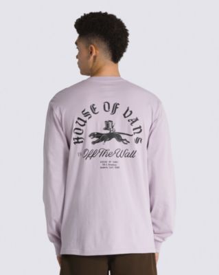 Vans House Of Long Sleeve T-shirt(lavender Frost)