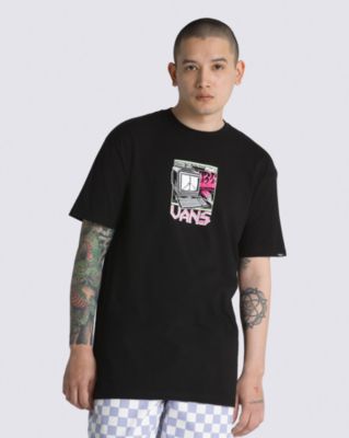 Throwback Peace Machine T-Shirt(Black)
