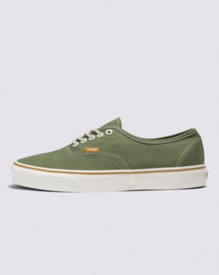 Authentic Embroidered Check Shoe(Loden Green)