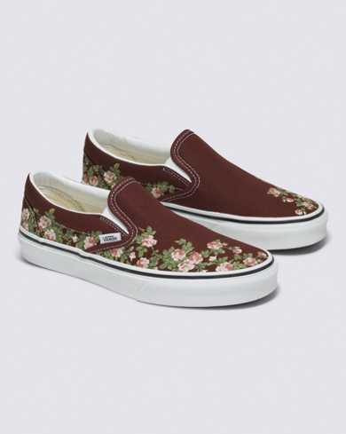 Classic Slip-On Wallflower Floral Shoe