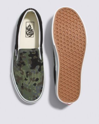 Classic Slip-On Camo Shoe(Green/Multi)