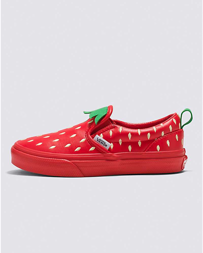 College Outlook Uitwisseling Kids Classic Slip-On Berry