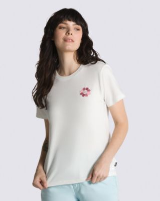 Oversized Floral T-Shirt(Marshmallow)