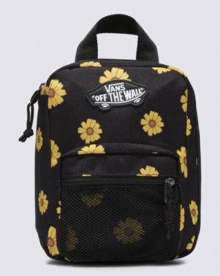 Sunflower Lunch Bag(Black/Ochre)