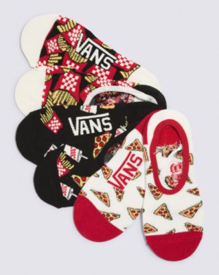 Vans Pizza Party Canoodle Sock 3-pack(marshmallow)