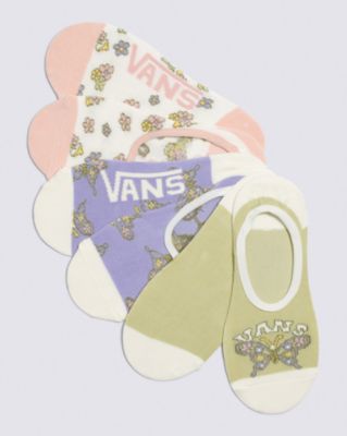 Vans Kids Butterfly Floral Canoodle Sock(marshmallow)