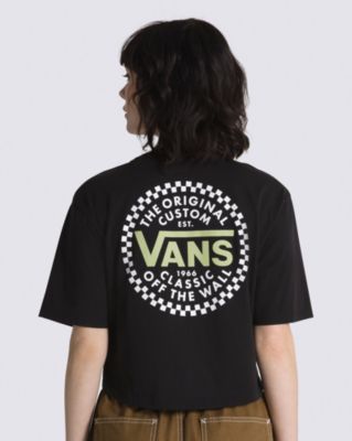Vans Classic Prochected Crop T-shirt(black)