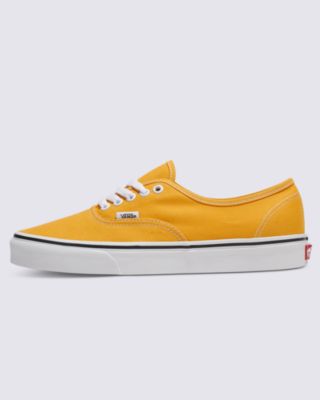 Vans Color Theory Authentic Shoes (color Theory Golden Glow) Unisex Yellow
