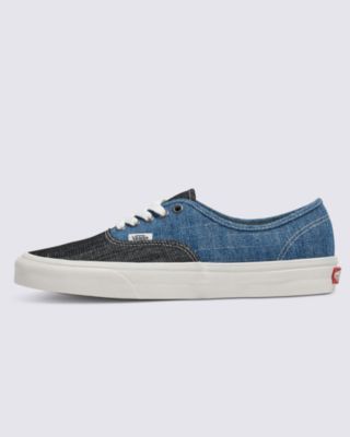 Vans Authentic Threaded Denim Shoes (threaded Denim Blue/white) Unisex Blue