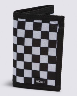 Vans Slipped Wallet (black/white Che) Unisex White