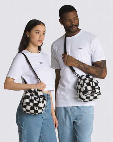 Vans, Bags, New Vans Clear White Mini Backpack Checkered