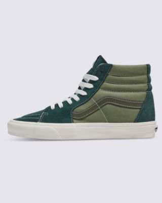 Vans Sk8-hi Shoes (tri-tone Green) Unisex Green