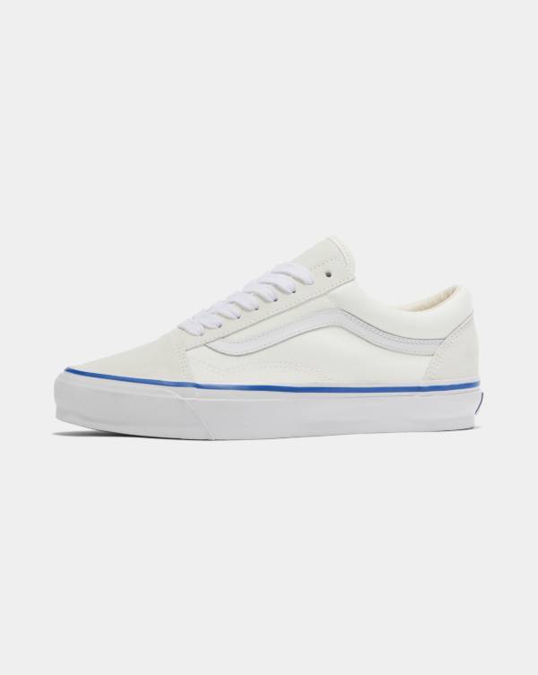 Premium Old Skool Shoe in white.