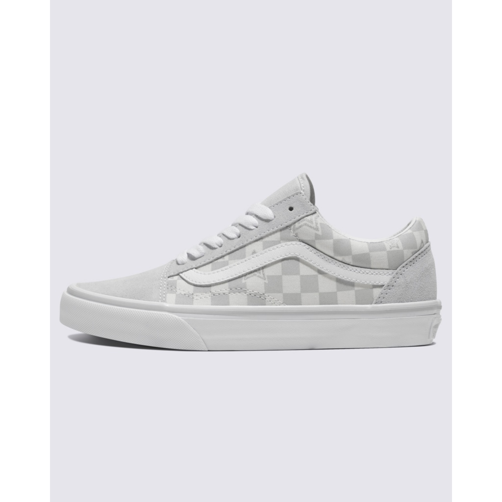 Old Skool Checkerboard Shoe in Stars Gray Vans