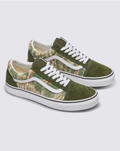 New Vans Old Skool Tapered Breathable Pastel Spray Green Sneakers 2023