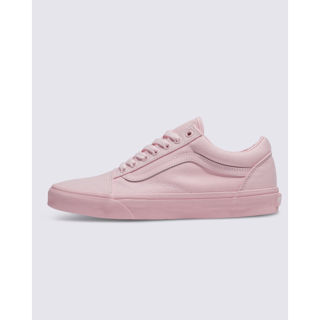 Old Skool Pastel Mono Shoe in Pink Vans