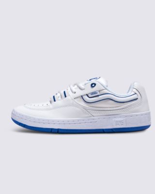 Vans Speed Ls Shoes (pop True White/blue) Unisex White